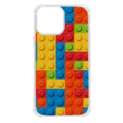 Lego Bricks, Colorful Dots Background Iphone 13 Pro Max Tpu Uv Print Case by kyorashop23