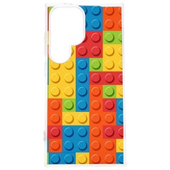 Lego Bricks, Colorful Dots Background Samsung Galaxy S24 Plus 6 7 Inch Tpu Uv Case