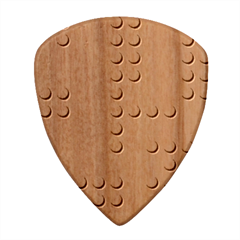 Lego Bricks, Colorful Dots Background Wood Guitar Pick (set Of 10) by kyorashop23