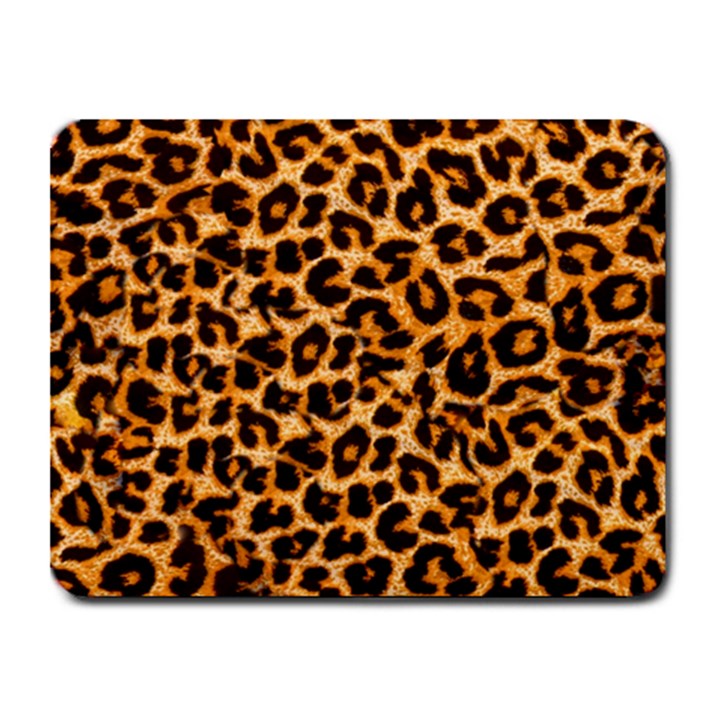 Leopard Skin Texture Macro, Brown Small Mousepad