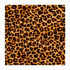 Leopard Skin Texture Macro, Brown Medium Glasses Cloth (2 Sides)