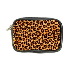 Leopard Skin Texture Macro, Brown Coin Purse by kyorashop23