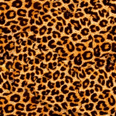 Leopard Skin Texture Macro, Brown Play Mat (square) by kyorashop23