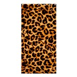 Leopard Skin Texture Macro, Brown Shower Curtain 36  x 72  (Stall)  Curtain(36 X72 )