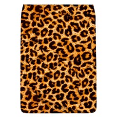 Leopard Skin Texture Macro, Brown Removable Flap Cover (l) by kyorashop23