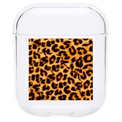 Leopard Skin Texture Macro, Brown Hard Pc Airpods 1/2 Case