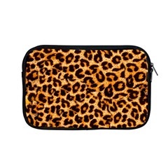 Leopard Skin Texture Macro, Brown Apple Macbook Pro 13  Zipper Case by kyorashop23