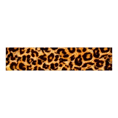 Leopard Skin Texture Macro, Brown Velvet Scrunchie by kyorashop23