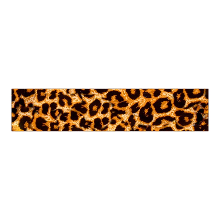 Leopard Skin Texture Macro, Brown Velvet Scrunchie