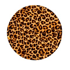 Leopard Skin Texture Macro, Brown Mini Round Pill Box (pack Of 3) by kyorashop23