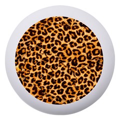 Leopard Skin Texture Macro, Brown Dento Box With Mirror by kyorashop23