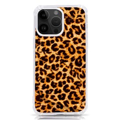 Leopard Skin Texture Macro, Brown Iphone 14 Pro Max Tpu Uv Print Case by kyorashop23