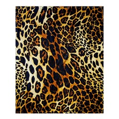 Leopard Skin Texture, Macro, Brown Shower Curtain 60  X 72  (medium) 