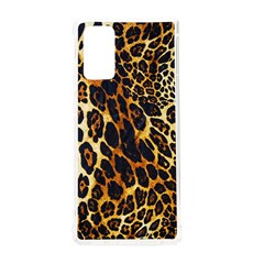 Leopard Skin Texture, Macro, Brown Samsung Galaxy Note 20 Tpu Uv Case by kyorashop23