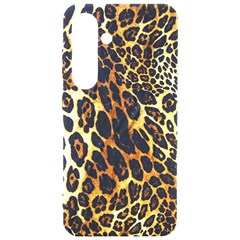 Leopard Skin Texture, Macro, Brown Samsung Galaxy S24 6 2 Inch Black Tpu Uv Case