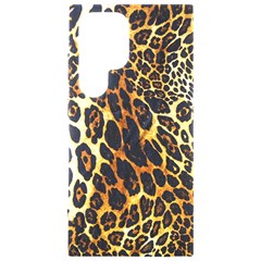 Leopard Skin Texture, Macro, Brown Samsung Galaxy S24 Ultra 6 9 Inch Black Tpu Uv Case by kyorashop23