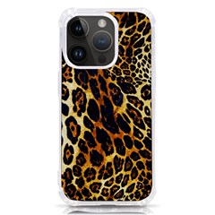 Leopard Skin Texture, Macro, Brown Iphone 14 Pro Tpu Uv Print Case by kyorashop23