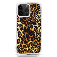 Leopard Skin Texture, Macro, Brown Iphone 14 Pro Max Tpu Uv Print Case by kyorashop23