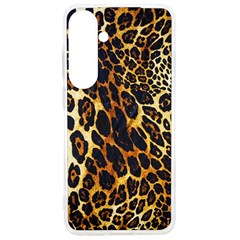 Leopard Skin Texture, Macro, Brown Samsung Galaxy S24 Ultra 6 9 Inch Tpu Uv Case by kyorashop23