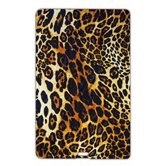 Leopard Skin Texture, Macro, Brown Name Card Style Usb Flash Drive by kyorashop23