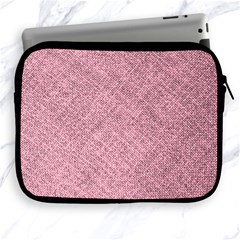 Pink Fabric Texture, Knitted Pink Texture, Apple Ipad 2/3/4 Zipper Cases by kyorashop23