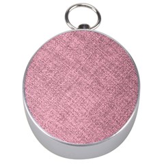 Pink Fabric Texture, Knitted Pink Texture, Silver Compasses by kyorashop23