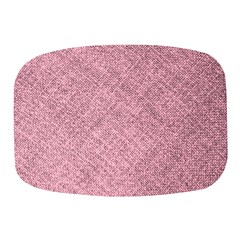 Pink Fabric Texture, Knitted Pink Texture, Mini Square Pill Box by kyorashop23