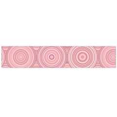 Pink Retro Texture With Circles, Retro Circles Background, Large Premium Plush Fleece Scarf 