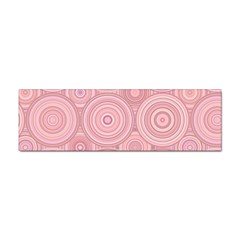 Pink Retro Texture With Circles, Retro Circles Background, Sticker Bumper (100 Pack) by kyorashop23