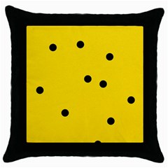 Punch Hole, Black Hole Throw Pillow Case (Black)