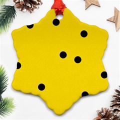 Punch Hole, Black Hole Ornament (snowflake)