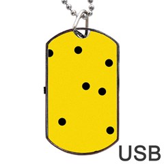 Punch Hole, Black Hole Dog Tag Usb Flash (two Sides) by kyorashop23