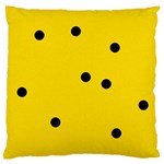 Punch Hole, Black Hole Large Premium Plush Fleece Cushion Case (One Side) Front