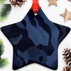 Purple Camo Ornament (star)