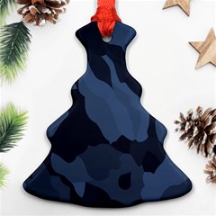 Purple Camo Ornament (christmas Tree) 