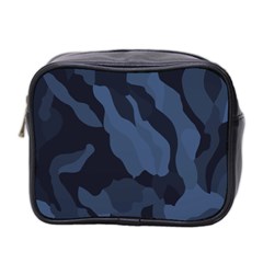 Purple Camo Mini Toiletries Bag (two Sides) by kyorashop23