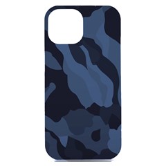 Purple Camo Iphone 15 Plus Black Uv Print Pc Hardshell Case by kyorashop23