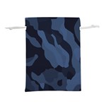 Purple Camo Lightweight Drawstring Pouch (S) Front