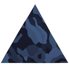 Purple Camo Wooden Puzzle Triangle