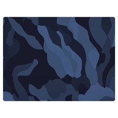 Purple Camo Premium Plush Fleece Blanket (extra Small)