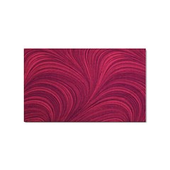 Purple Fabric Texture, Fabric Backgrounds With Lines Sticker Rectangular (10 Pack) by kyorashop23