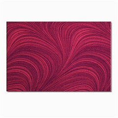 Purple Fabric Texture, Fabric Backgrounds With Lines Postcard 4 x 6  (pkg Of 10) by kyorashop23