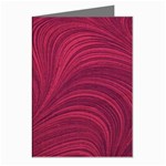 Purple Fabric Texture, Fabric Backgrounds With Lines Greeting Cards (Pkg of 8) Left