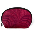 Purple Fabric Texture, Fabric Backgrounds With Lines Accessory Pouch (Large) Back