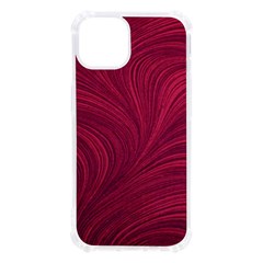 Purple Fabric Texture, Fabric Backgrounds With Lines Iphone 13 Tpu Uv Print Case by kyorashop23