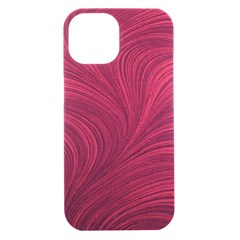 Purple Fabric Texture, Fabric Backgrounds With Lines Iphone 15 Black Uv Print Pc Hardshell Case by kyorashop23