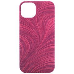 Purple Fabric Texture, Fabric Backgrounds With Lines Iphone 15 Pro Black Uv Print Pc Hardshell Case by kyorashop23