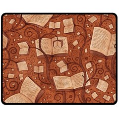 Retro Education Texture, Creative Education Background Fleece Blanket (medium) by kyorashop23