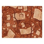 Retro Education Texture, Creative Education Background Premium Plush Fleece Blanket (Large) 80 x60  Blanket Front