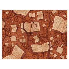 Retro Education Texture, Creative Education Background Premium Plush Fleece Blanket (extra Small) by kyorashop23